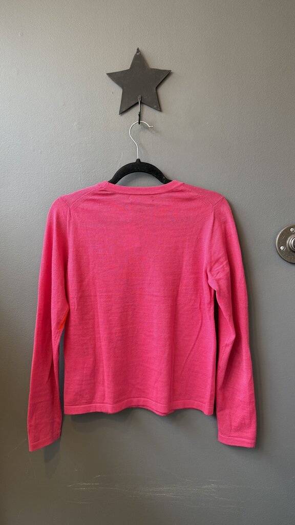 Merino Blend Giant Heart Sweater