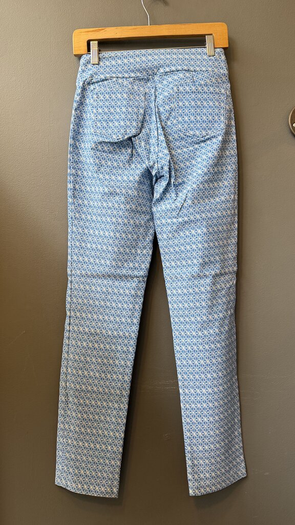 Kaleidoscope Print Slim Pants