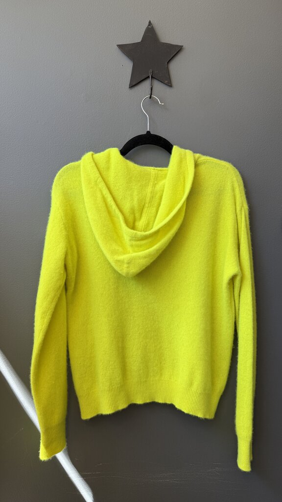 Neon Cashmere Hoodie Sweater