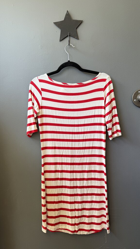 Jersey Stripe Sheath Dress