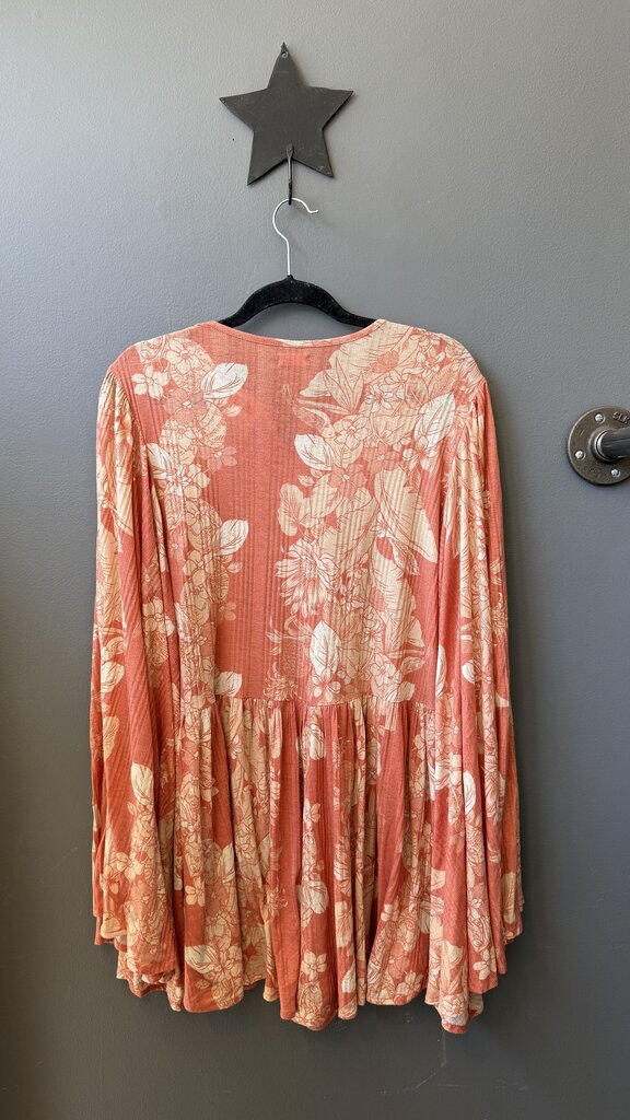 Floral Oversized Knit Romper
