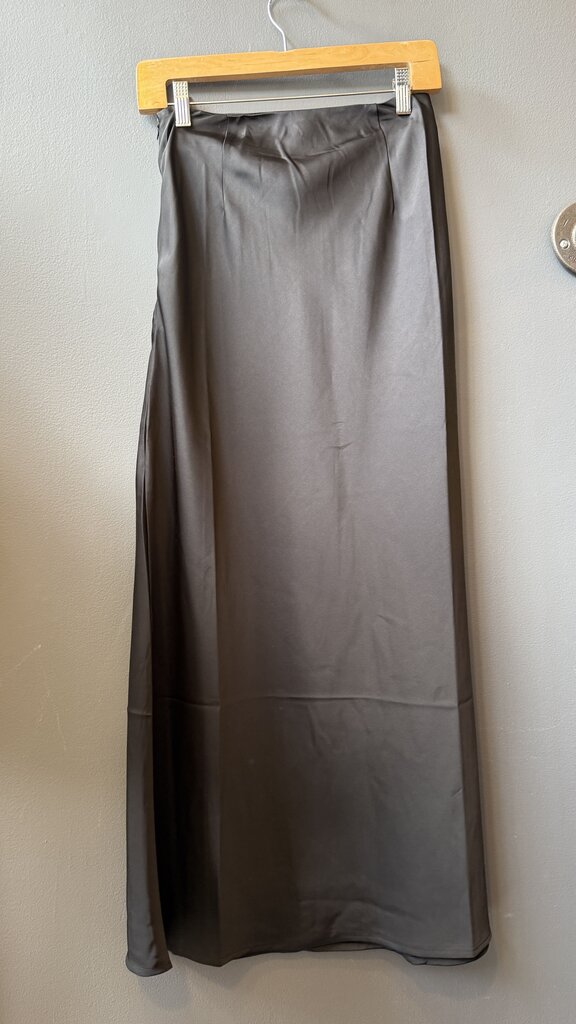 Satin Aline Maxi Skirt