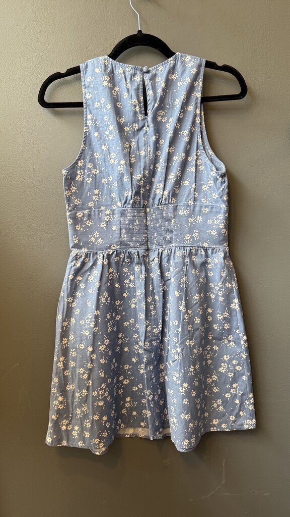 Floral Cotton Mini Dress
