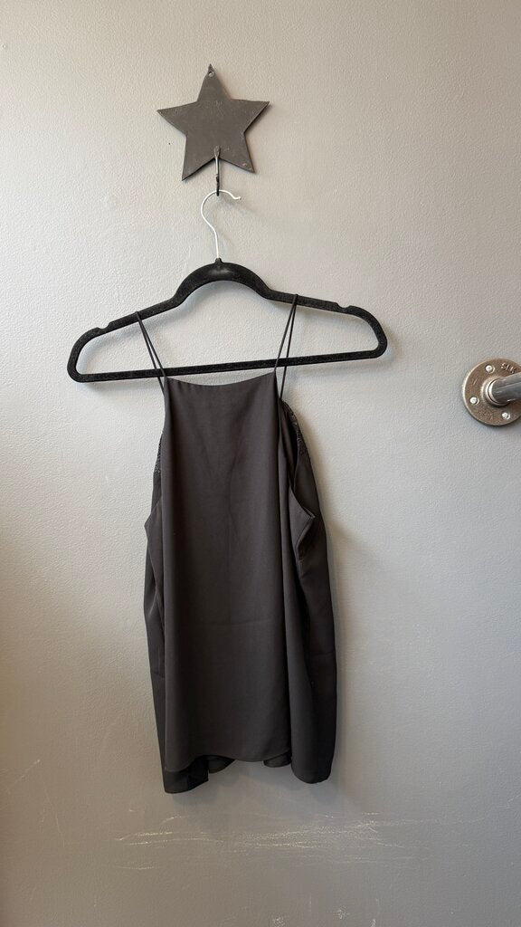 Lace Up Lace Front Camisole