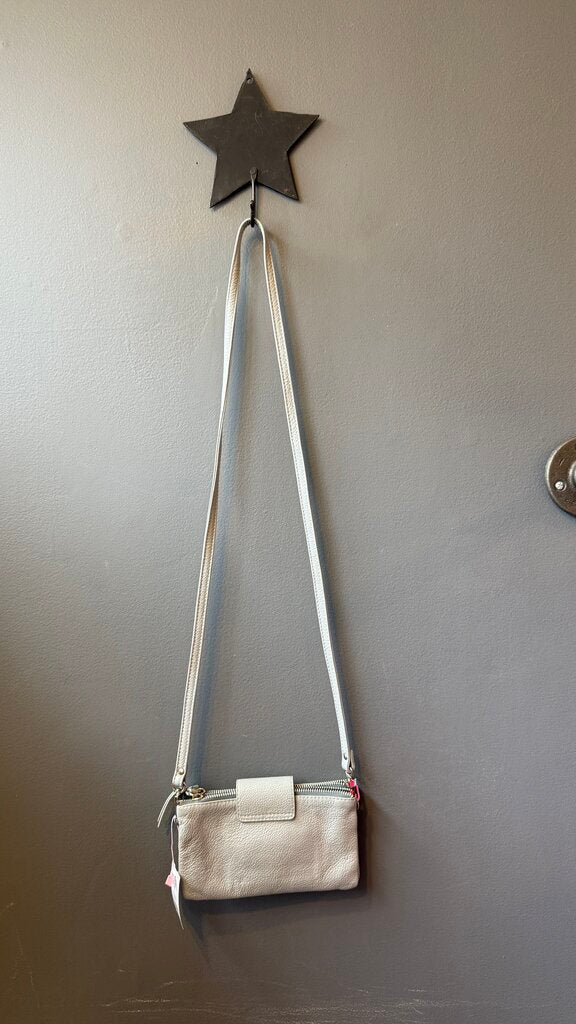 Leather Zip Crossbody