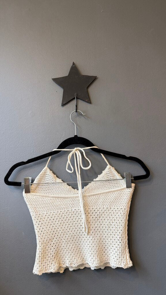 Knit Crop Hlater Top
