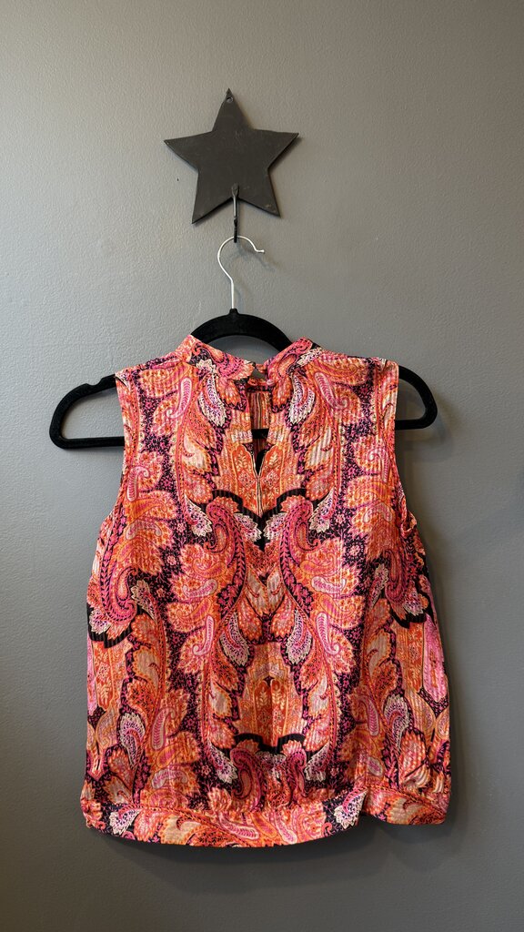 Vintage Silk High Neck Blouse