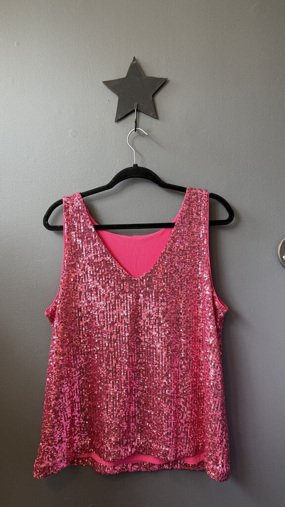 Jaret Sequin Tank Top