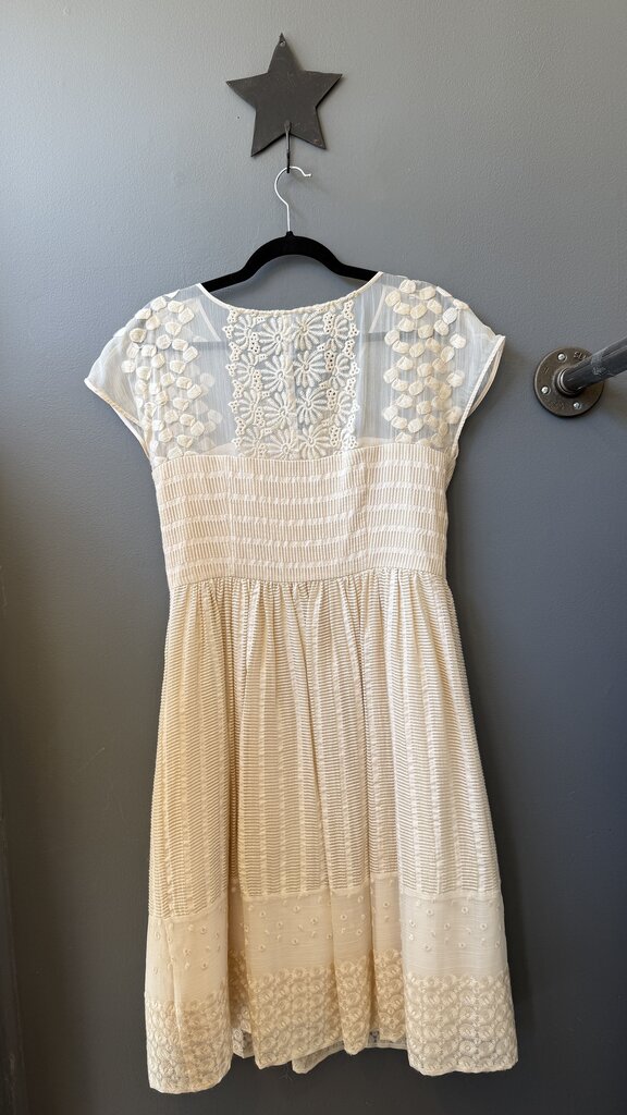 Embroidered Midi Dress