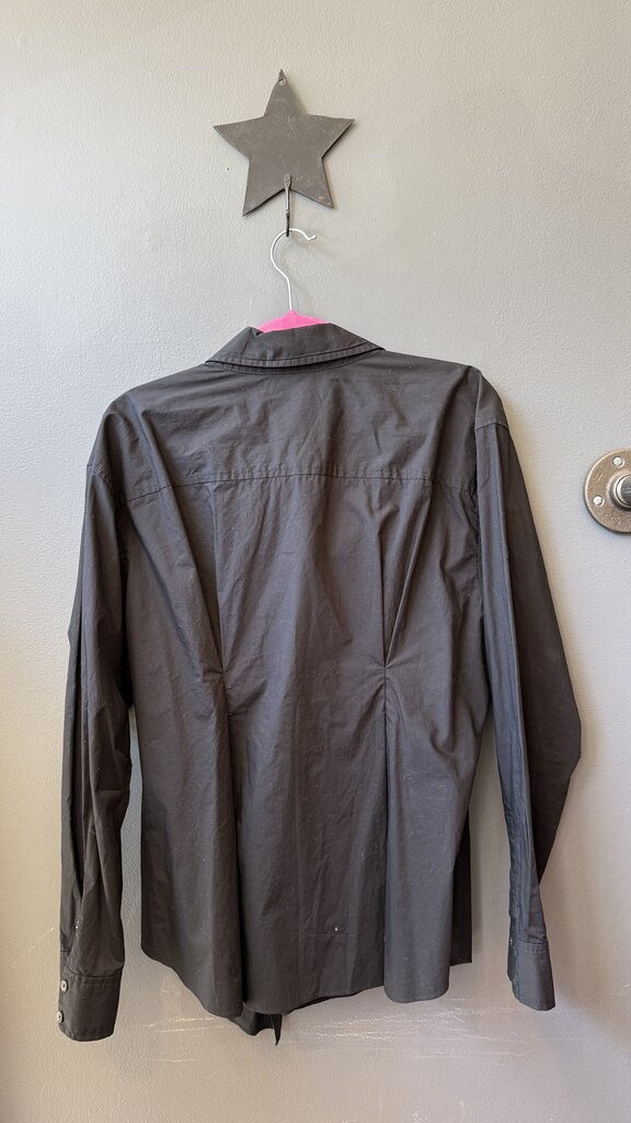 Asymmetrical Button Up Blouse