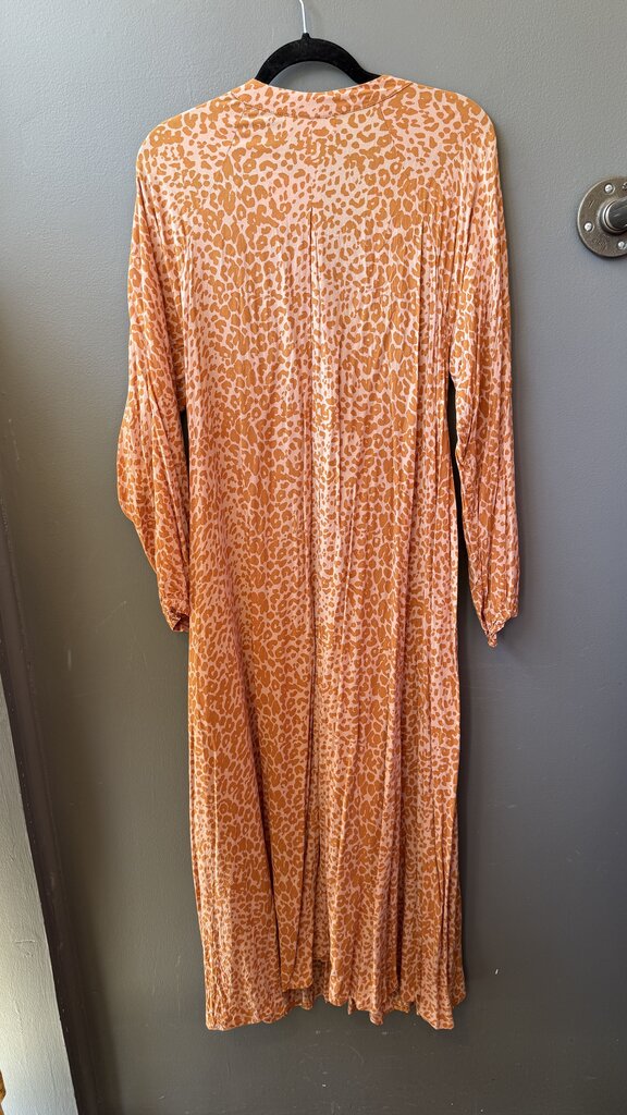 Leopard Swing Maxi Dress