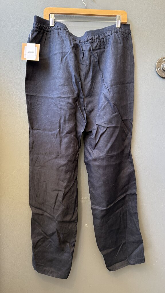 Linen Straight Leg Pants