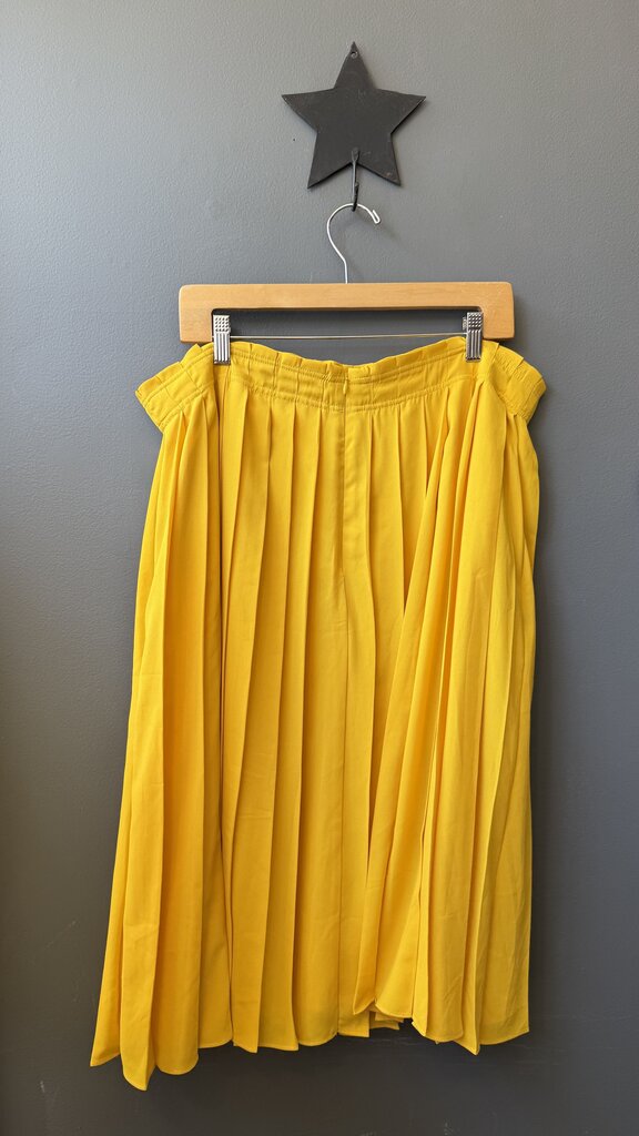 Pleated Midi Skirt