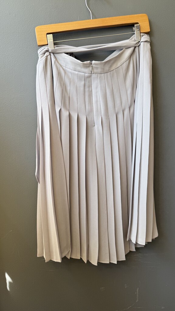 Pleated Midi Skirt