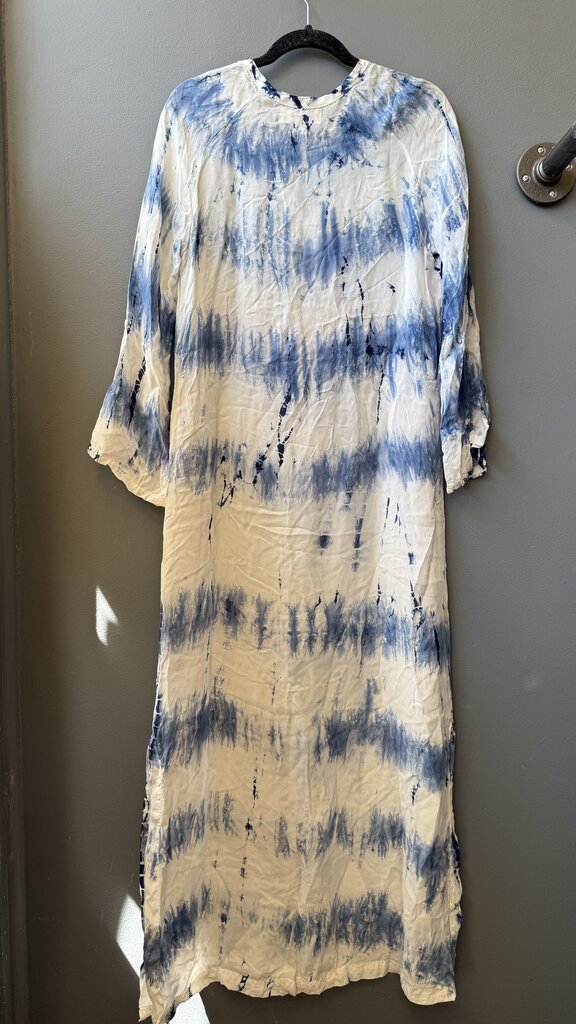 Shibori Dye Maxi Dress