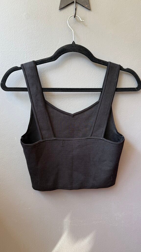 Fine Knit Crop Tank Top