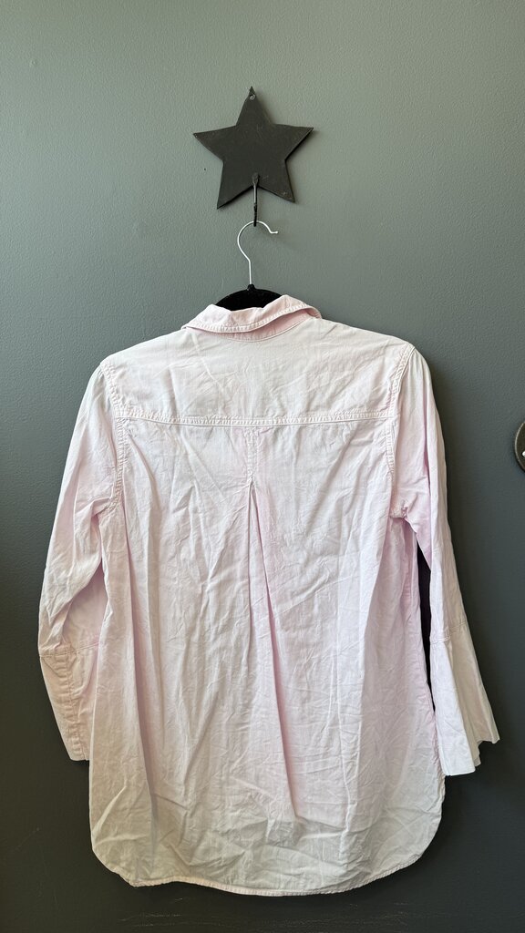 Washed Pocket Button Up Shirt