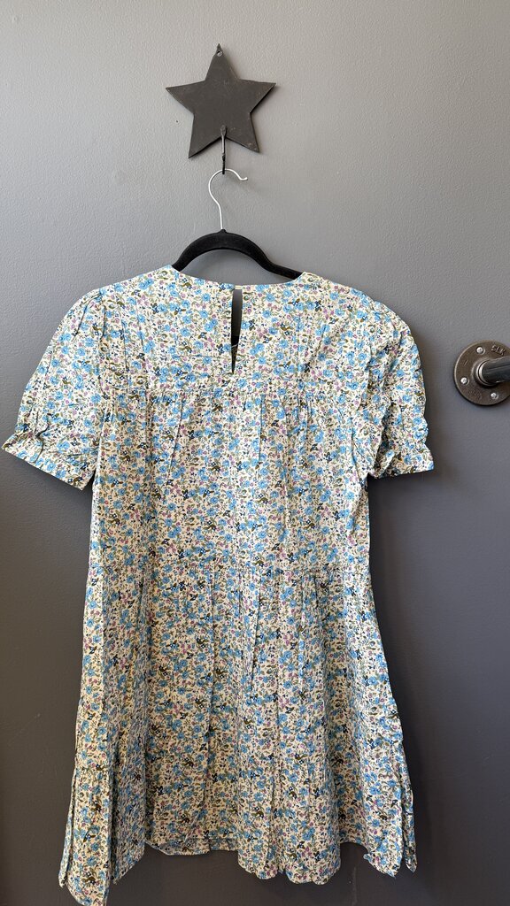 Floral Tiered Mini Dress