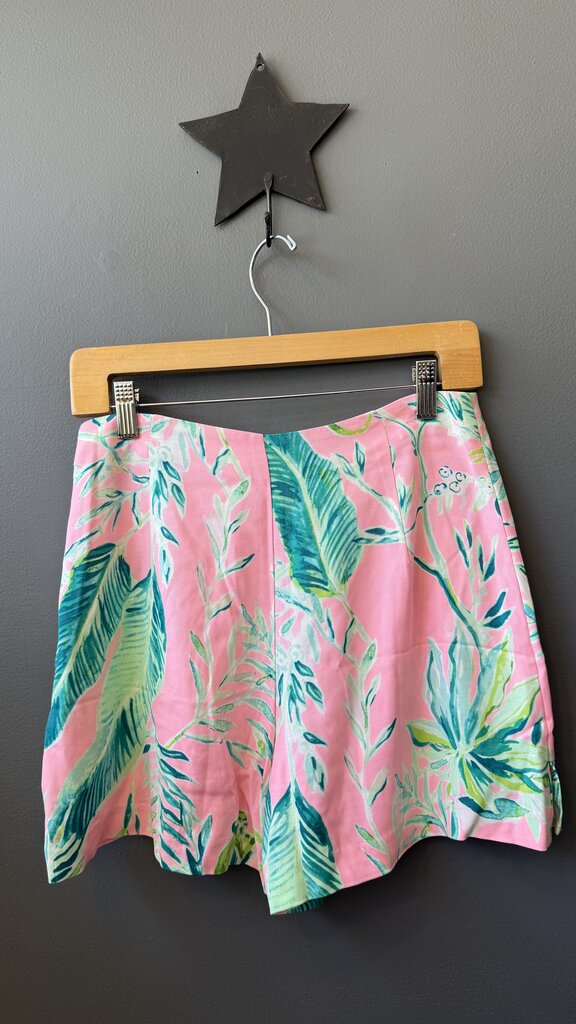 Leaf Print Skort