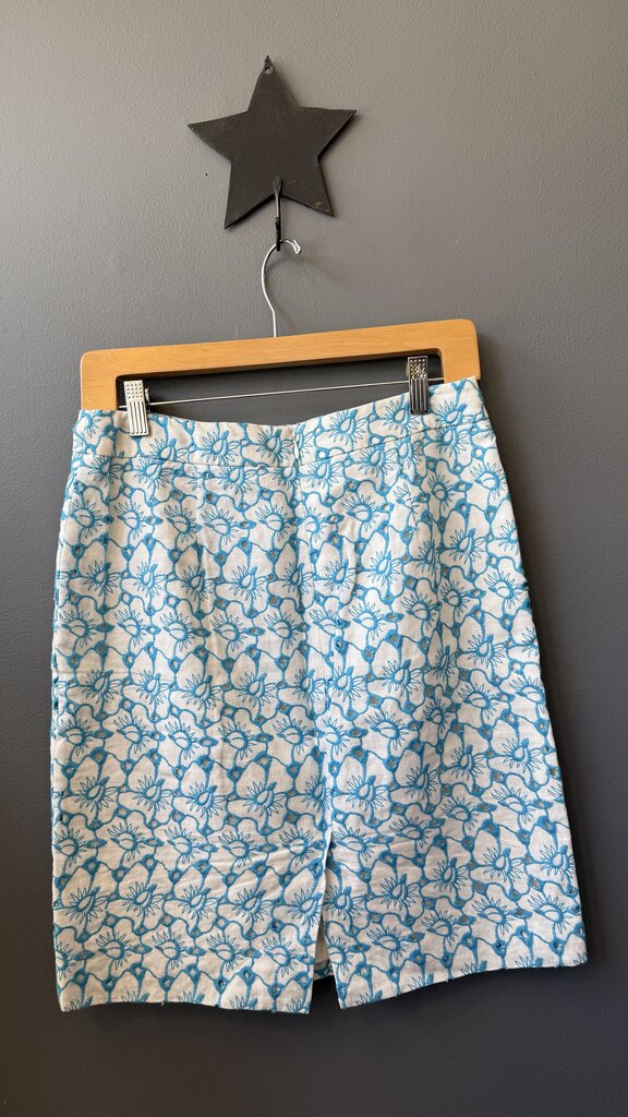 Petite Eyelet Lace Pencil Skirt