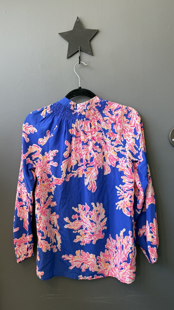 Popover Satin Blouse