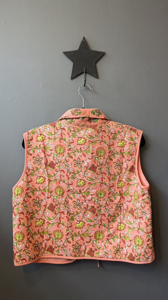 Cotton Tie Front Vest Top