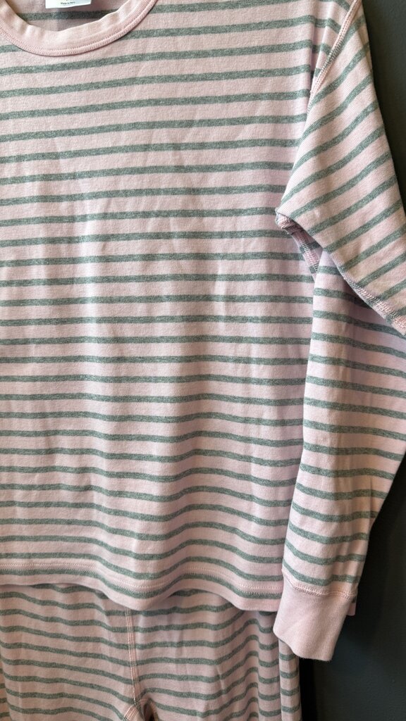 Organic Cotton Stripe PJ Set