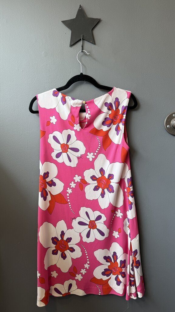 Floral Jersey Swing Dress