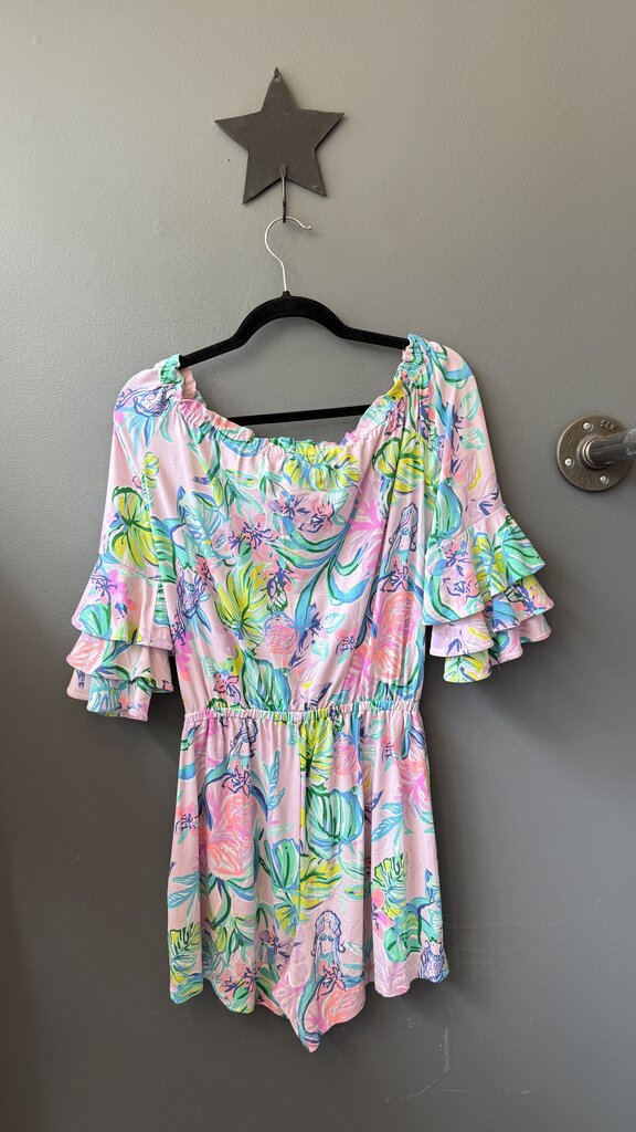 Off the Shoulder Jersey Romper