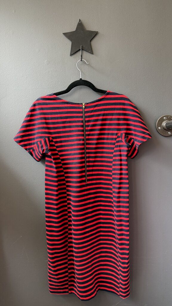Striped Stretch Shift Dress