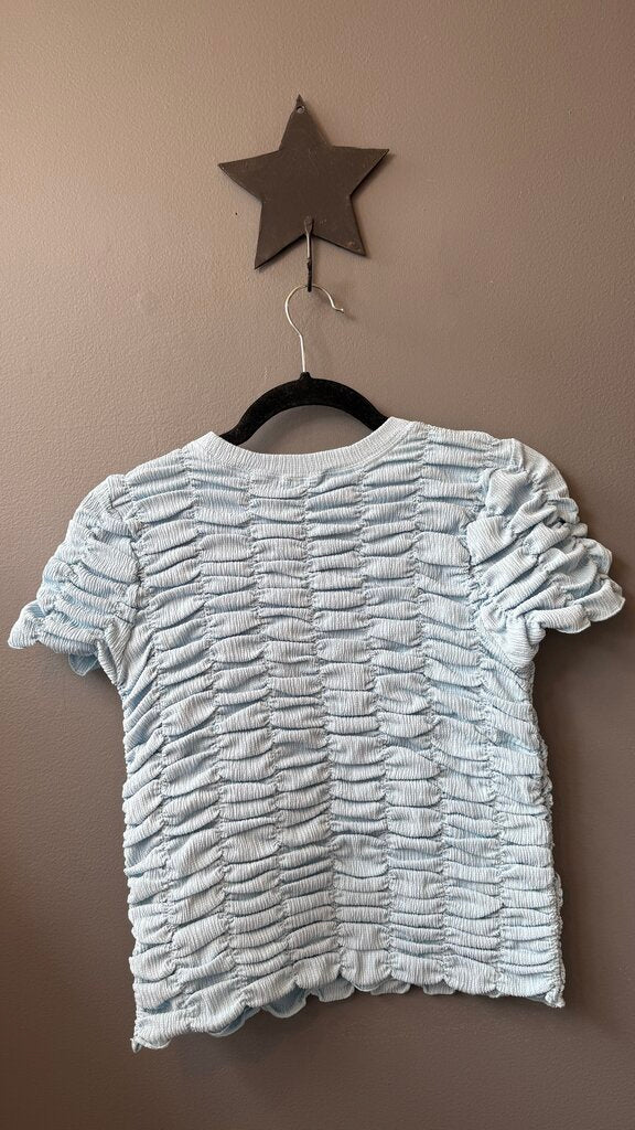 Ruched Short Sleeve Top
