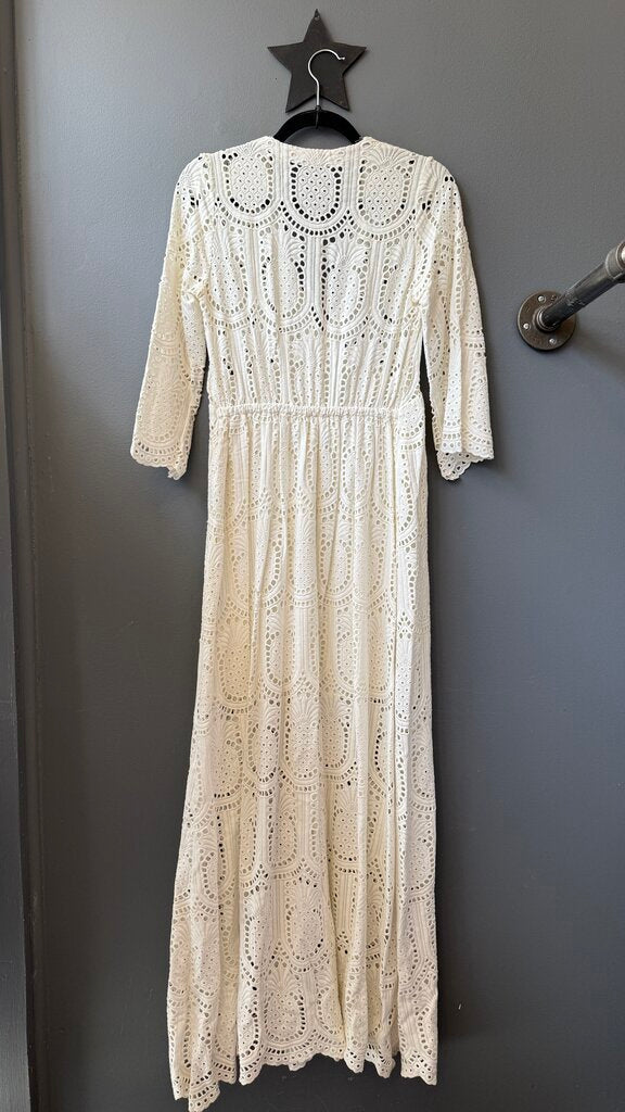 Eyelet Maxi Dress