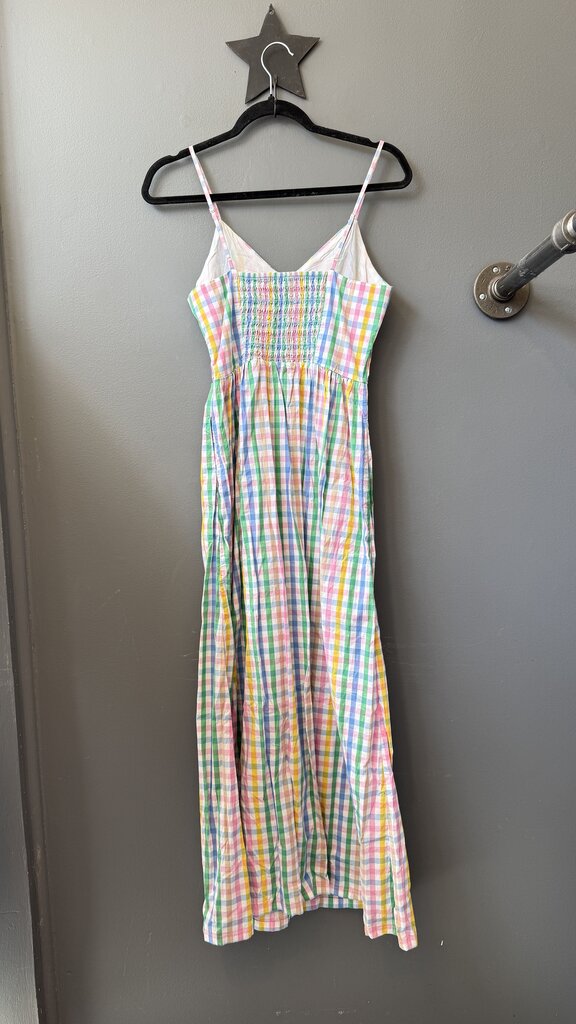 Gingham Midi Dress