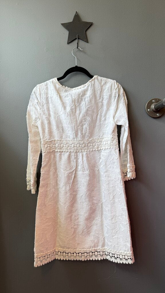 Lace Trim Babydoll Dress