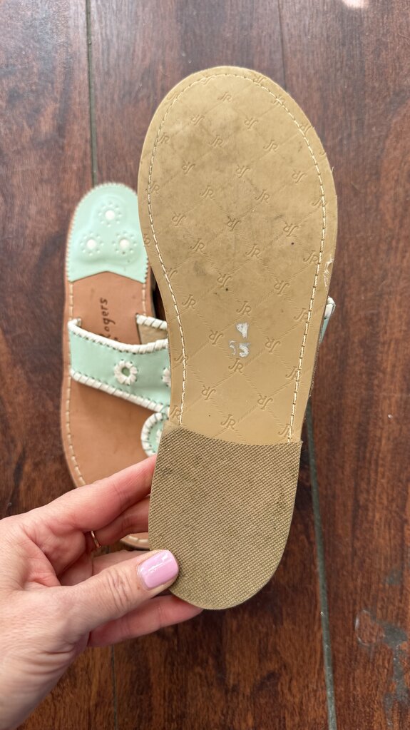 Whipstitch Leather Sandals