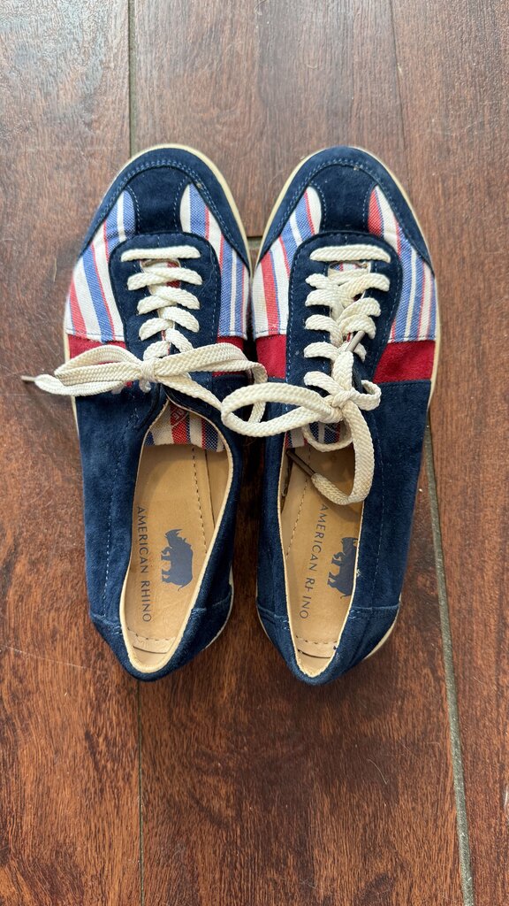 Stripe Suede Sneakers