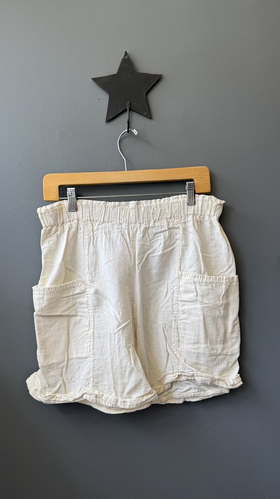 Cotton Flax Pocket Shorts