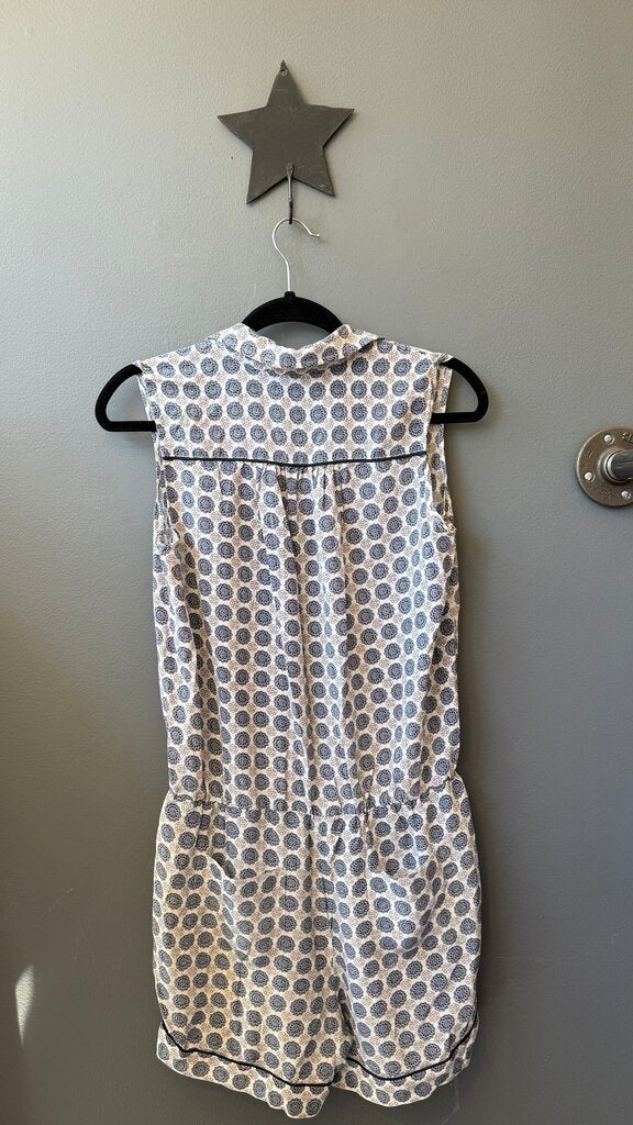 Silk Printed Romper