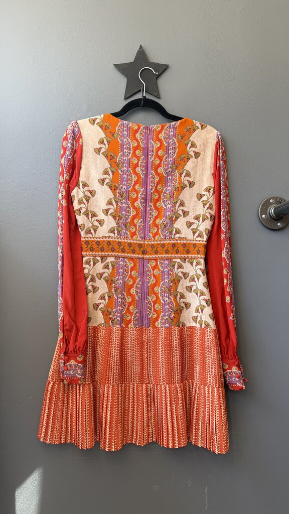 Longsleeve Pleated Dress