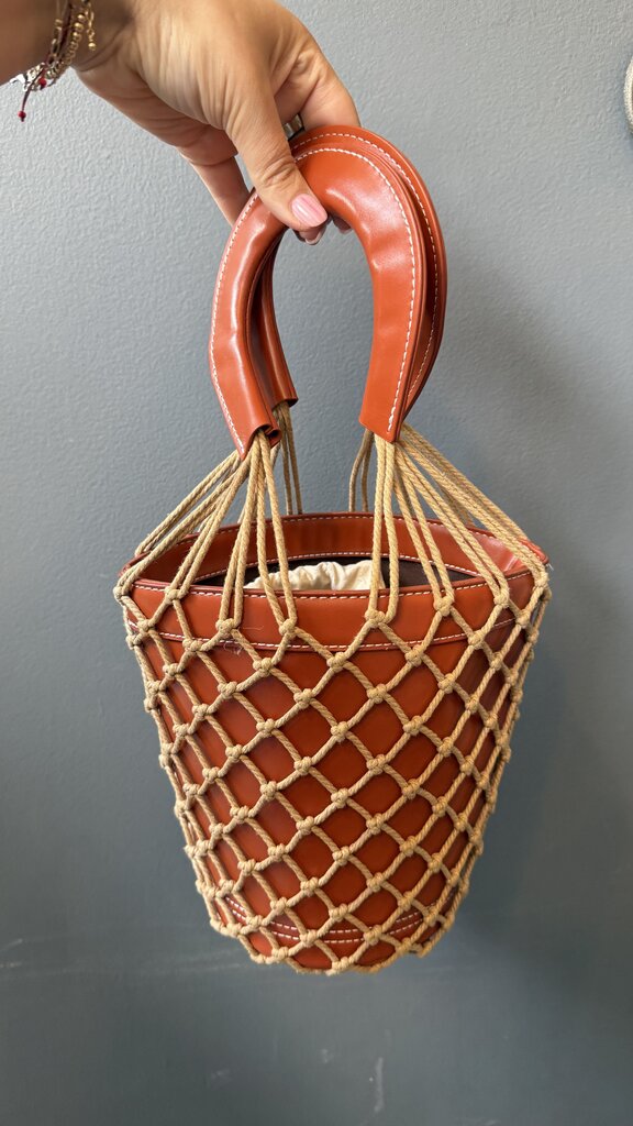 Knot Net Bucket Bag