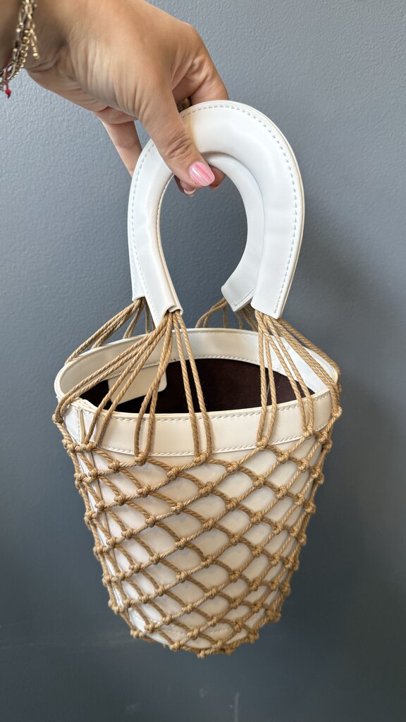 Knot Net Bucket Bag