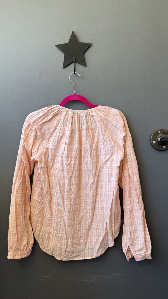 Peasant Popover Longsleeve Blouse