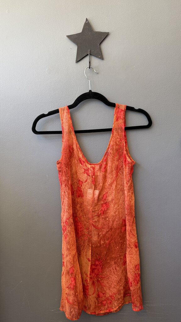 Silk Sheer Tunic Tank
