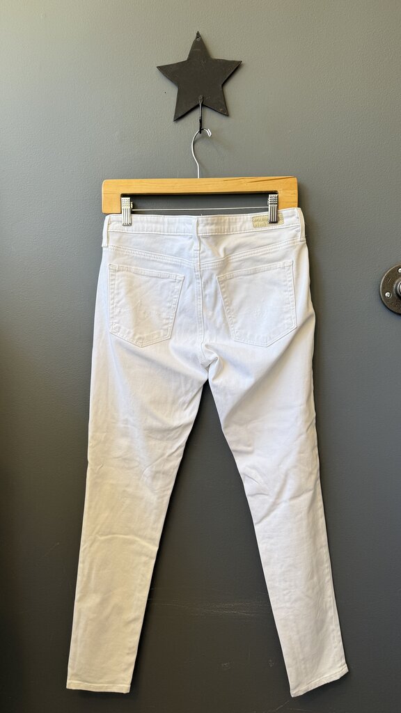 Abbey Mid Rise Skinny Ankle Jeans