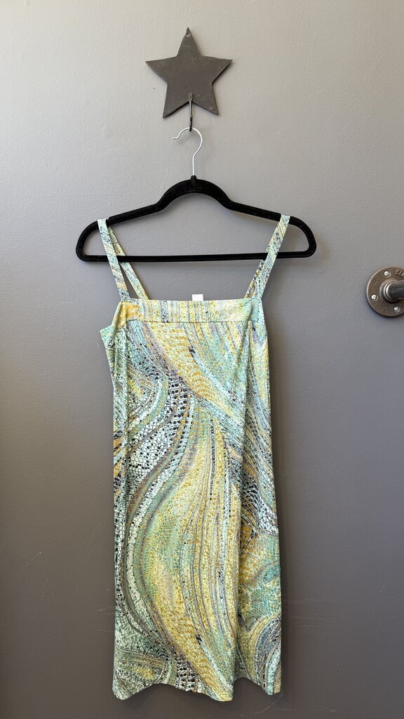 Square Neck Shift Dress