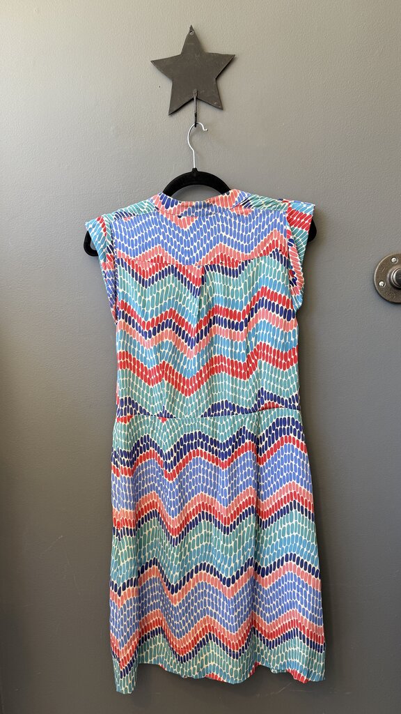 Silk Oval Print Dress