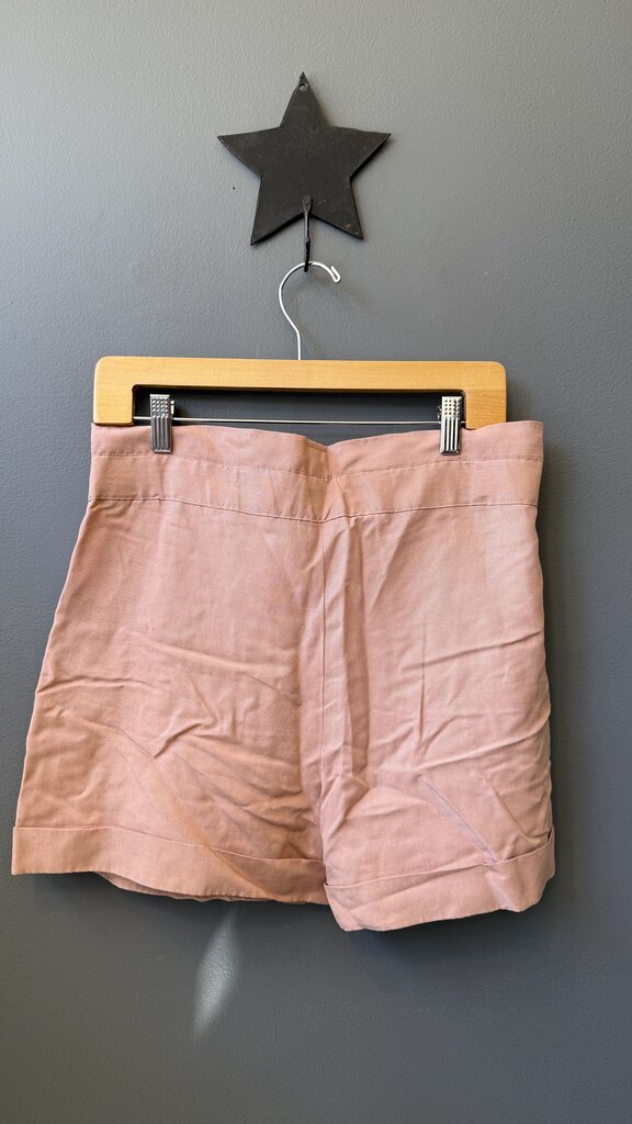 High Rise Tie Waist Shorts