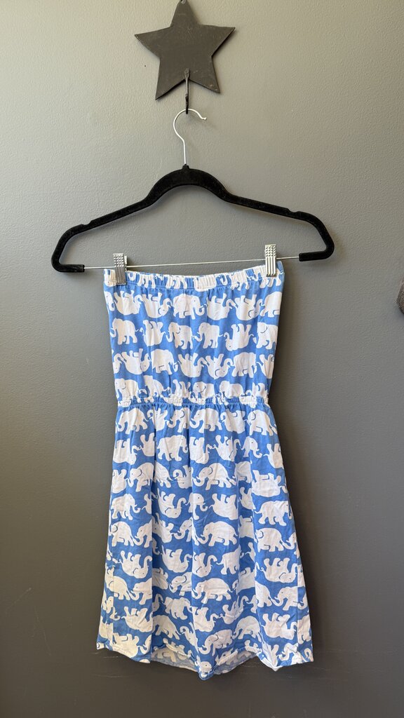 Strapless Elephant Jersey Dress