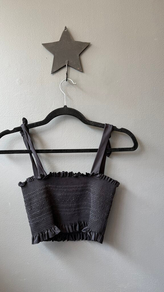 Smocked Crop Top