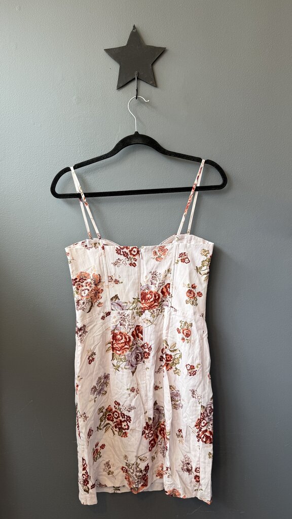 Brock Collection Floral Bustier Mini Dress
